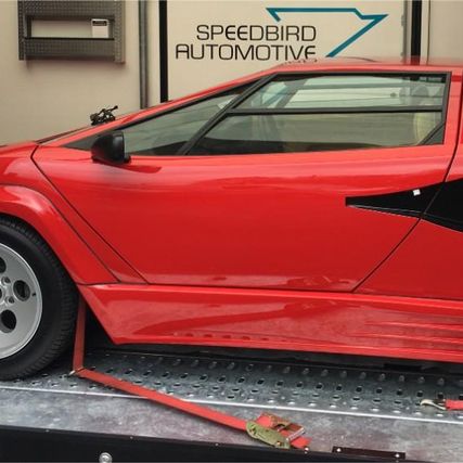 Red sports car