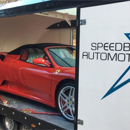 red sports car
