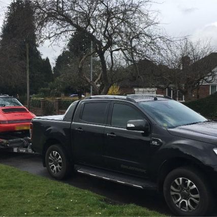 Transporting a customers car
