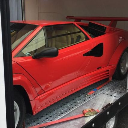 red sports car